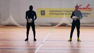 Комплекс общеразвивающих упражнений с футбольным мячом