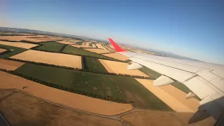 Austrian Airlines E195 Takeoff from Vienna
