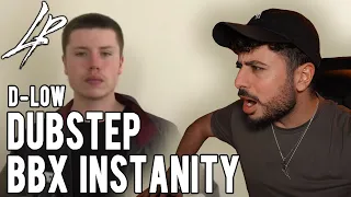 THE MAN SNAPPED!!! D-low - 1 MINUTE DUPSTEP BEATBOX INSANITY *Reaction*
