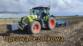 Uprawa bezorkowa! Agregat dłutowy Mandam spec HD 3m & Claas 640