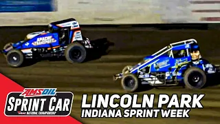 HIGHLIGHTS: USAC AMSOIL National Sprint Cars | Lincoln Park Speedway | July 27, 2023