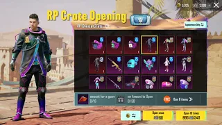 RP Points Crate Opening A6 😎| I Spend 5935 RP Points for Crate Opening | PUBG Mobile