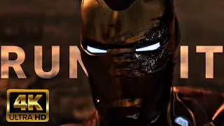 IRON MAN || Run It  ( 4K )