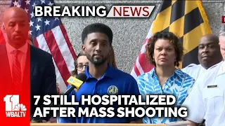 Raw: Baltimore mass shooting update