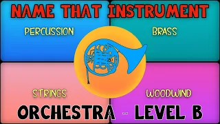 Name That Instrument Game! - Instrument Families - Orchestra Level B