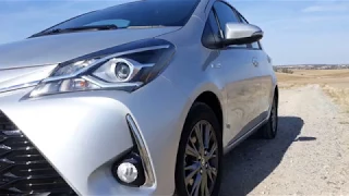 За рулем Toyota Yaris Hybrid 2017