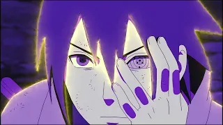 Sasuke awakened the full power of the Rinnegan and turned it against Madara, English Dubbed [1080p]