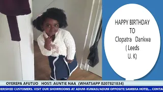 OYEREPA AFUTUO   HOST: AUNTIE NAA  (WHATSAPP 0207821834)  -11-8-2020