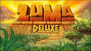 Веселая лягушка Зума в бесплатной игре Zuma Deluxe на компьютер