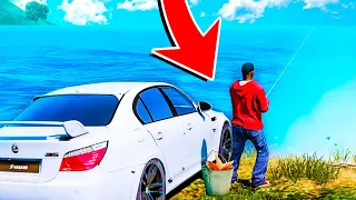 ПОЕХАЛ НА РЫБАЛКУ И ПОЙМАЛ ДОРОГУЮ РЫБУ! - GTA 5 RADMIR RP ⚡ГАРВИН