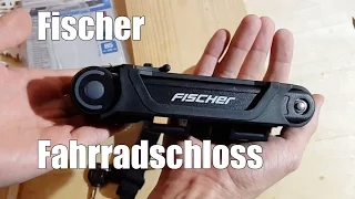 Fischer Fahrradschloss mit Halter