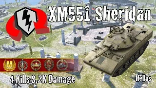 XM551 Sheridan  |  4 Kills 8,2K Damage  |  WoT Blitz Replays