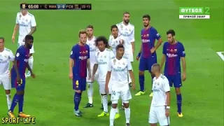Реал Мадрид   Барселона 2׃0 ОБЗОР МАТЧА HD СУПЕРКУБОК 2017