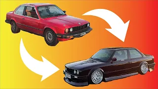 Building A BMW E30 In 10 Minutes!