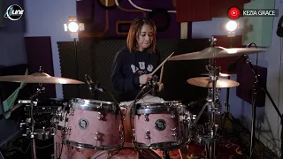 DUA LIPA - LEVITATING Drum Cover by Kezia Grace