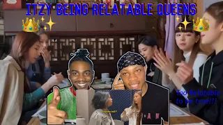 Itzy being relatable queens✨👑 REACTION!!!