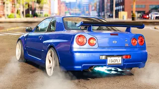 COMPREI UM SKYLINE R34 NO NEED FOR SPEED UNBOUND! (BATEU MAIS DE 300KM/H)😱