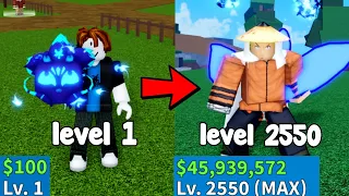 Starting Over as Naruto with Kitsune Noob to Master in Blox Fruits