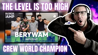 BEATBOX REACTION 🔥🔥 |  Mo' the 🇲🇦🇨🇵 reacts to BERYWAM & MB14 | Crew Beatbox World Champions |