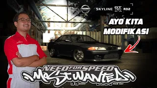 MODIFIKASI NISSAN SKYLINE R32 - NEED FOR SPEED MOST WANTED REDUX MOD