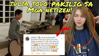 JULIA MONTES TODO ANG PAKILIG SA NETIZENS(COCOJUL)