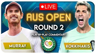 MURRAY vs KOKKINIKAS | Australian Open 2023 | LIVE Tennis Play-by-Play Stream