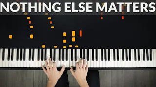 Nothing Else Matters - Metallica | Tutorial of my Piano Cover