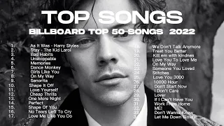 Billboard Hot 50 Songs of 2022 - Justin Bieber - Harry Styles - Ed Sheeran - Charlie Puth