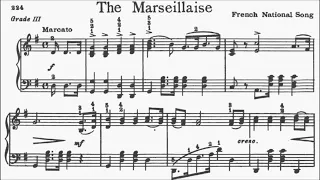 Children's Piano Pieces No.138 French The Marseillaise (P.224) Sheet Music