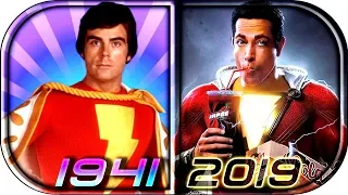 EVOLUTION of SHAZAM / Captain Marvel in Movies Cartoons TV (1941-2019) SHAZAM! full movie scene 2019