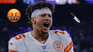 Patrick mahomes goes off on his teammates 🤬