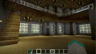 Minecraft - Large Glass Modern House Version 2 (empty)