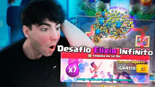 ¡EL MEJOR MAZO PARA DESAFÍO DE ELIXIR INFINITO😱!!