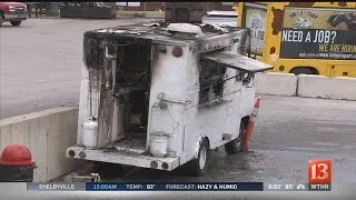 Food truck fire latest