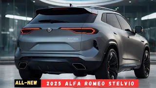 2025 Alfa Romeo Stelvio Revealed  |  First Look!!!