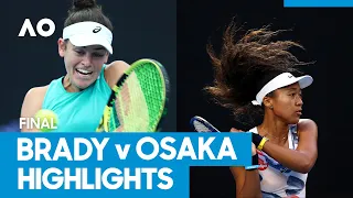 Jennifer Brady vs Naomi Osaka Championship Match Highlights (F) | Australian Open 2021