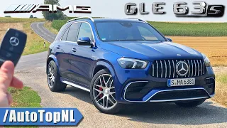 2021 Mercedes-AMG GLE 63 S 4Matic+ REVIEW on AUTOBAHN [NO SPEED LIMIT] by AutoTopNL