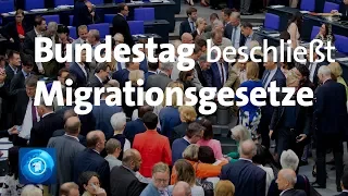 Bundestag beschließt schärfere Abschieberegeln