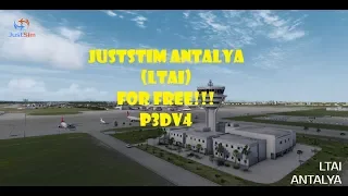 JustSim Antalya (LTAI) for FREE! [P3Dv4]