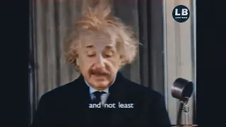 Speech of Albert Einstein [HD COLOR]