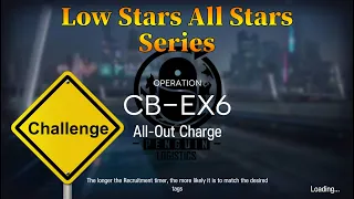 Arknights CB-EX6 Challenge Mode Clear Guide Low Stars All Stars