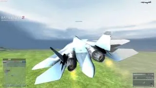 Battlefield 2 : Armored Kill v1.5 : PAK FA Weapons test