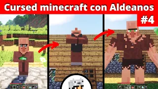 Cursed Minecraft pero los Aldeanos piensan! #4