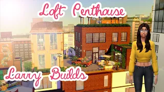 LOFT PENTHOUSE 🏢 🏗 🏙 | The Sims 4 | Stop Motion Build [NO CC]