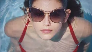 Kaia Gerber Looks Just Like Mom Cindy Crawford in Stunning New Miu Miu Campaign