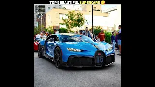 Top 5 Most Beautiful SuperCars In World 😍 || Mr Unknown Facts || #shorts