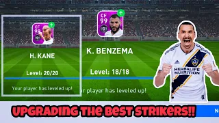 K.Benzema & H.Kane To Max Level Stats & Review PES 20 Mobile
