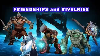 LORE Friendships and rivalries - Dota 2