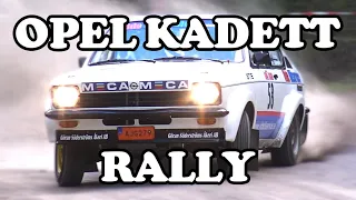 Opel Kadett GT/E Rallying | Crash & Action