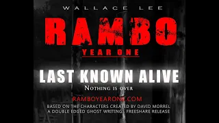 Rambo Year One: LAST KNOWN ALIVE ebook trailer - cover art unveiling